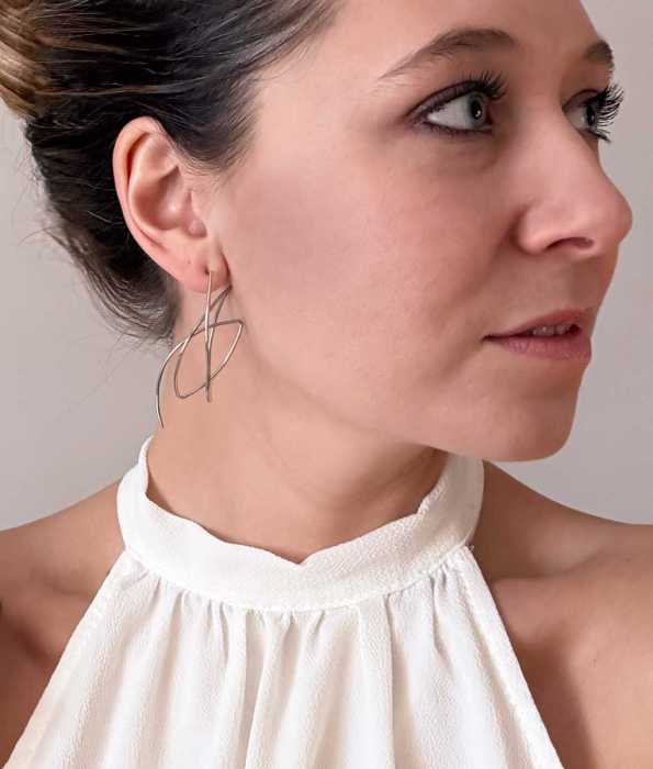 SCRIBBLE ÖRHÄNGEN, STOR