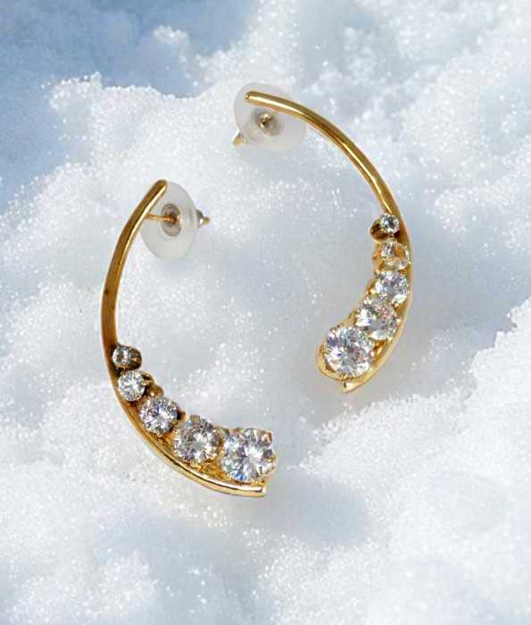 SPINE RUNDA ÖRHÄNGEN