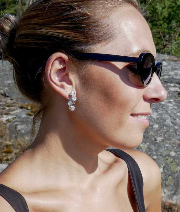 SPRINGTIME GREY ÖRHÄNGEN