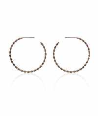 ENTWINED LOOP ÖRHÄNGEN, STORA/GULD