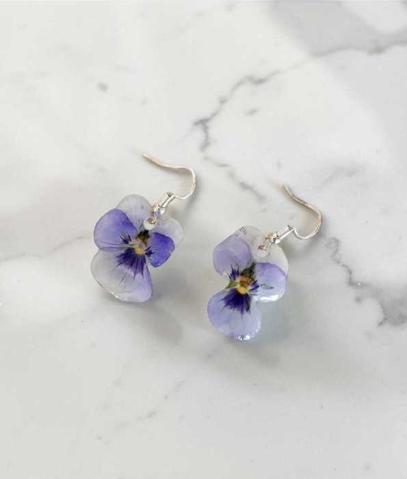 VIOL ÖRHÄNGEN, LITEN KROK