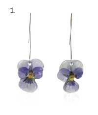 VIOL ÖRHÄNGEN, MÖRKA