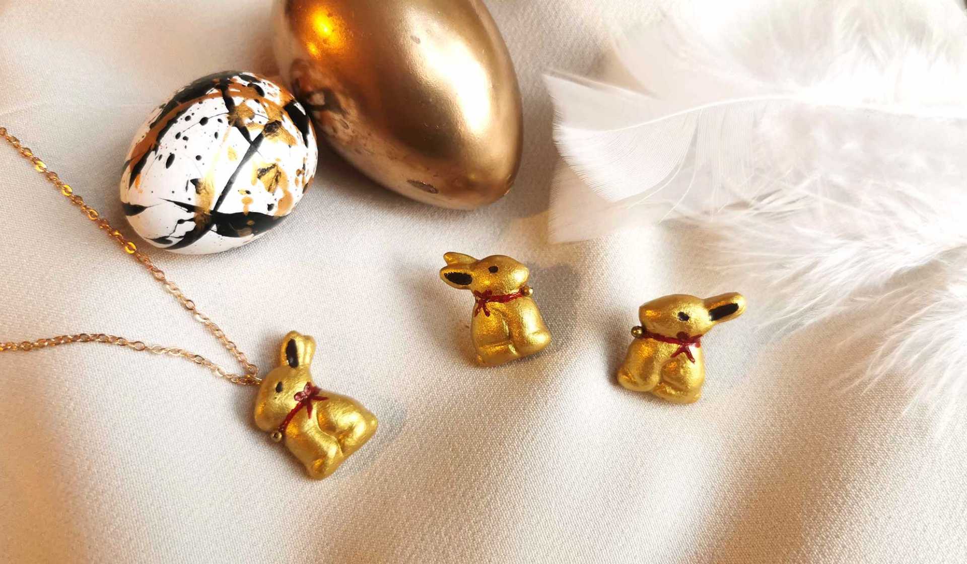 Easter bunny jewelry  from Jewelry by Moette