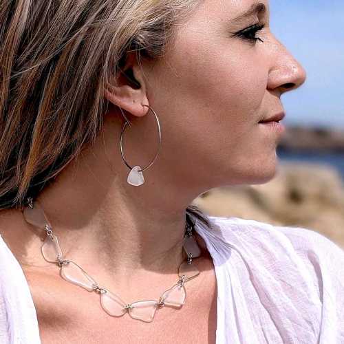 Beach Glass Collier från Jewelry by Moette