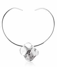 CRATER HALSBAND, SILVER
