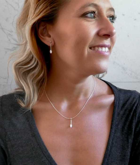 DOWN THE LINE HALSBAND, NAVETTE