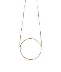 HULA HOOP HALSBAND, GULD