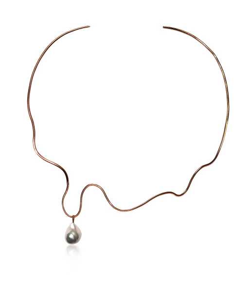 SEA PEARLS MEANDER DROP HALSBAND