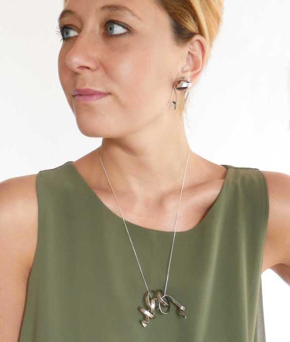 PASTA SILVER HALSBAND, KEDJA