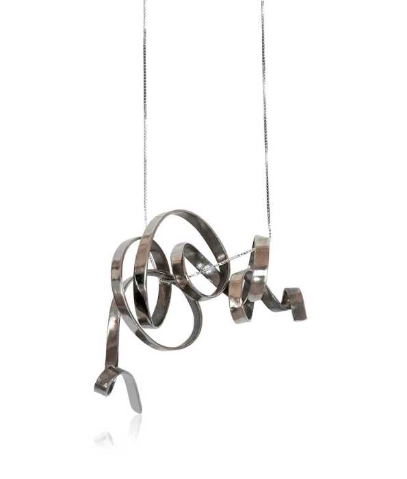 PASTA SILVER HALSBAND, KEDJA