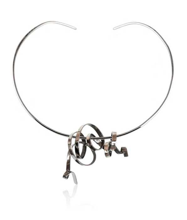 PASTA SILVER HALSBAND, COLLIER