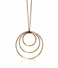 SATURN PLANET HALSBAND, GULD