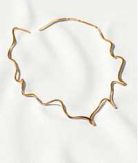 WAVES GOLD NECKLACE