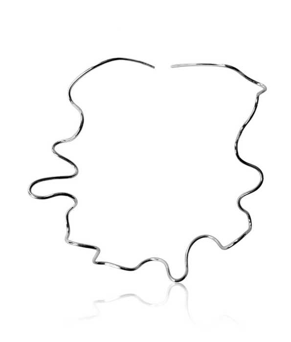 WAVES SILVER NECKLACE