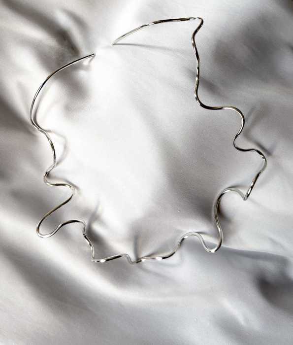 WAVES SILVER NECKLACE