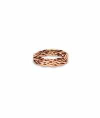 ENTWINED BRAID RING, GULD