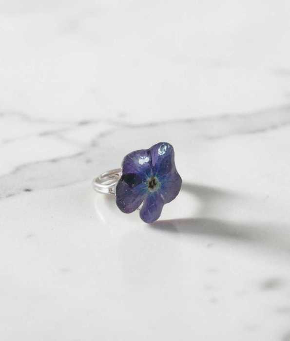 HORTENSIA RING, LILA