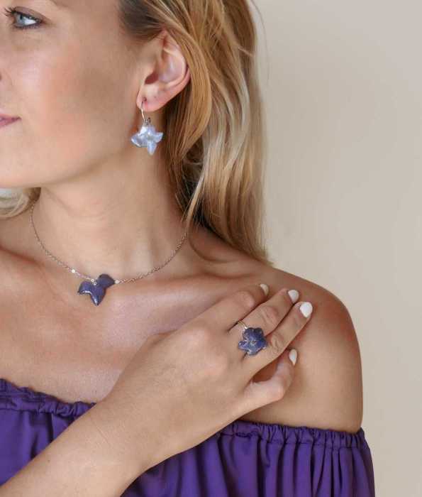 HORTENSIA RING, LILA