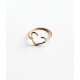OPEN HEART RING, GULD