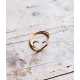 OPEN HEART RING, GULD