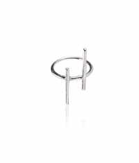 PARALLEL RING SILVER